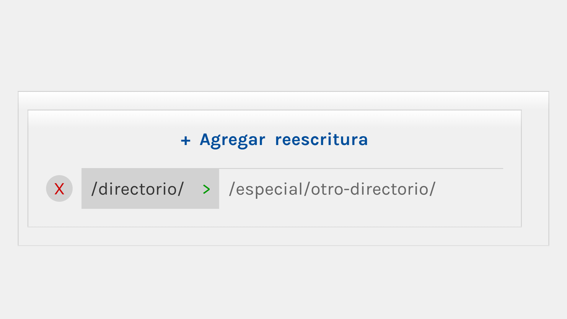 Imagen de Agregar reescritura